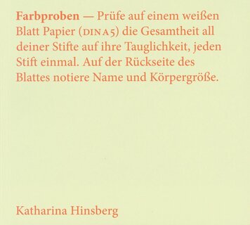 Farbproben