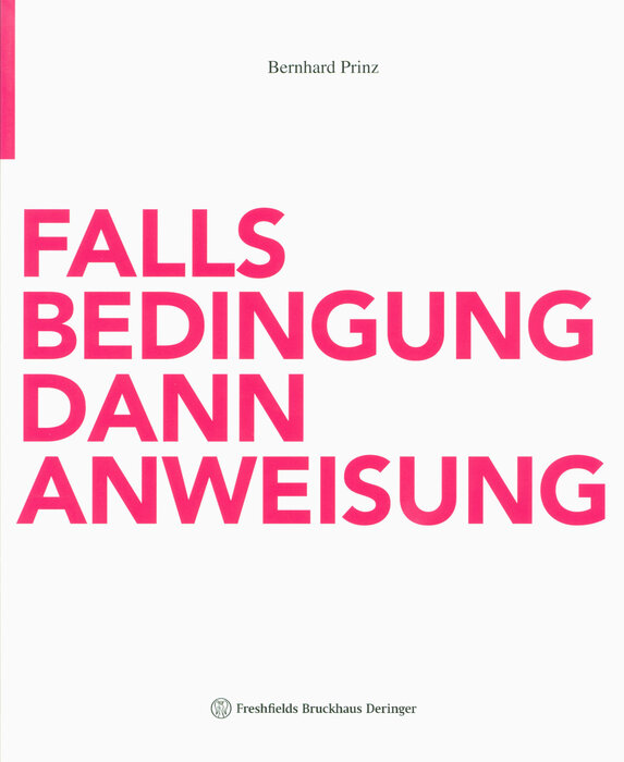 Falls Bedingung dann Anweisung