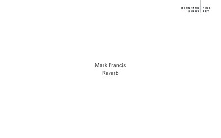 Mark Francis - Reverb