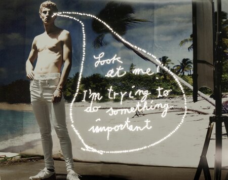 Look at me I am trying to do something important