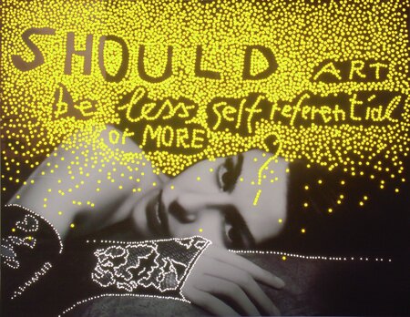 Should art be more or less self referential