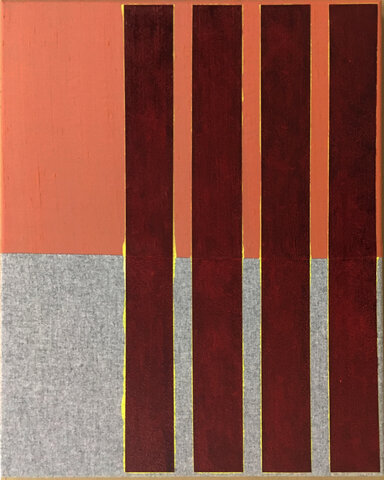 Untitled (silk, felt)