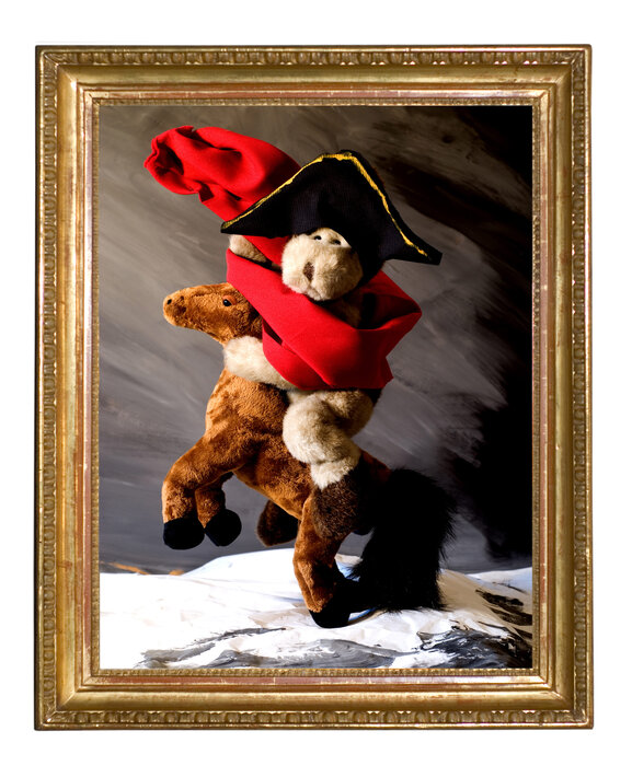 Napoleon crossing the alps – Jacques David