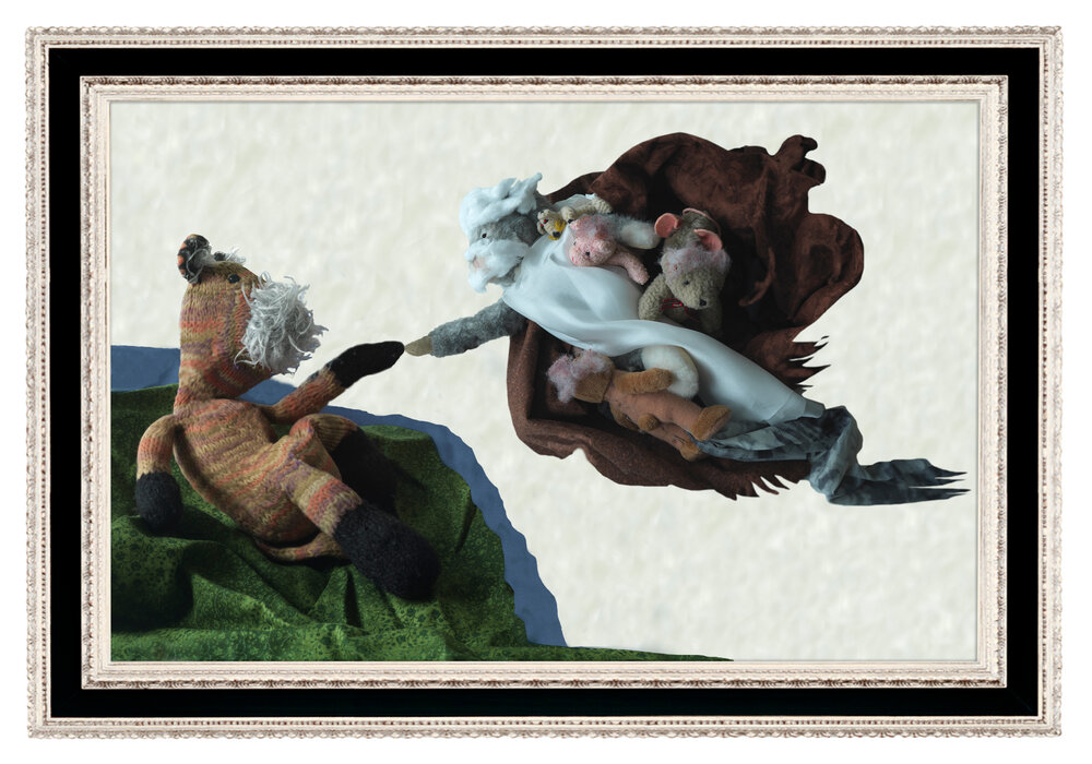 Die Erschaffung Adams - Michelangelo