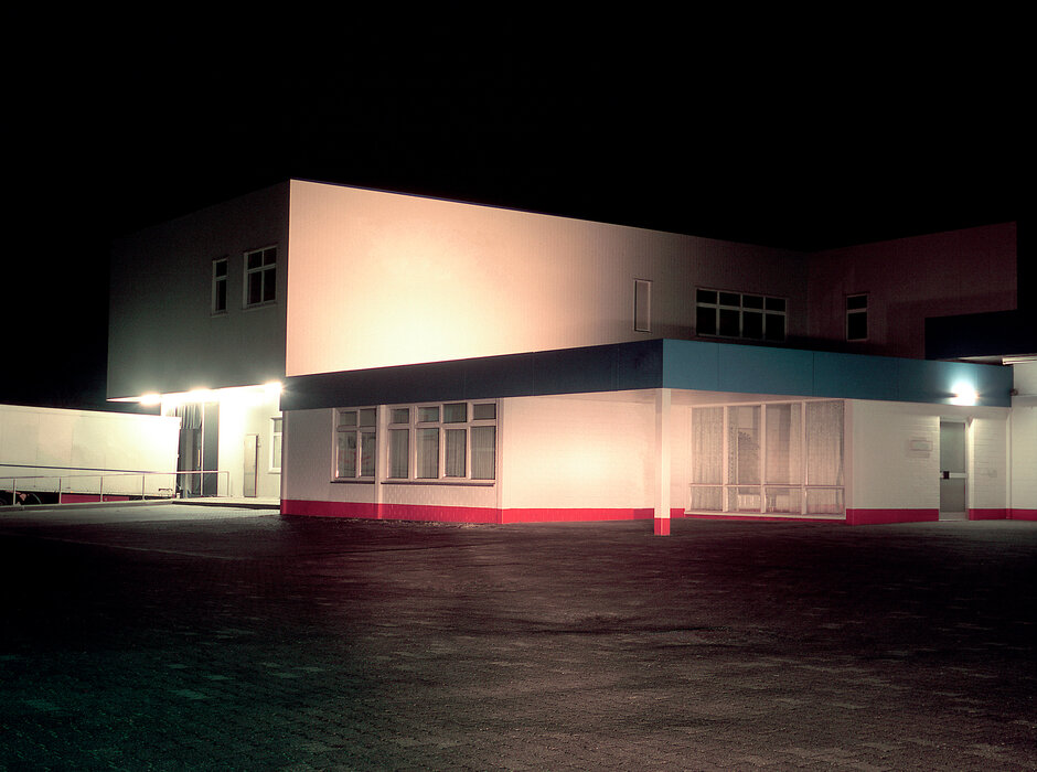 Supermärkte Blau / Rot