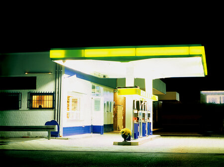 Petrol Stations - green / yellow
