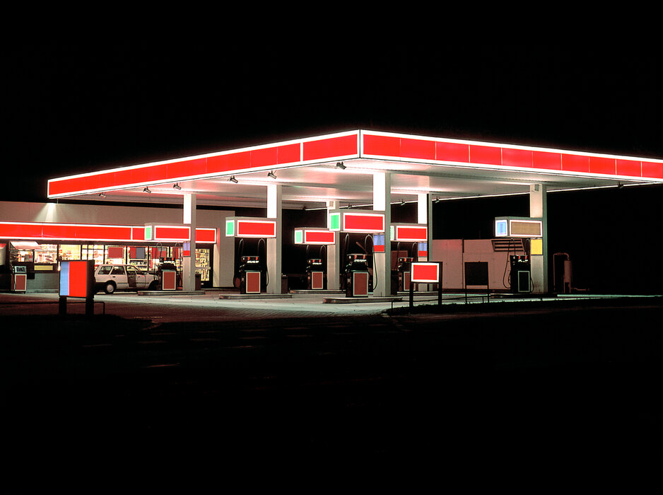 Petrol Stations - red