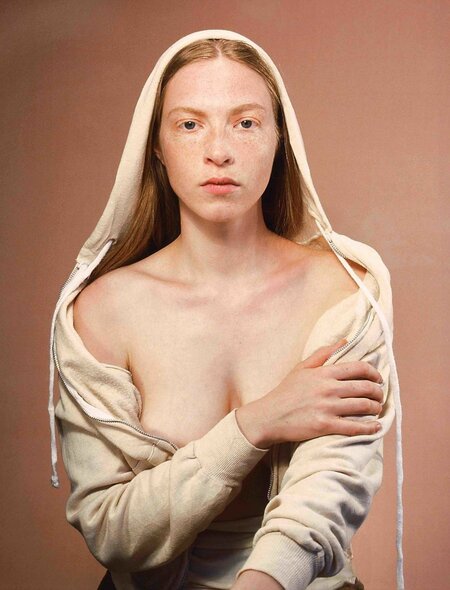 Blessur o. T. Madonna I, Tugend und Laster