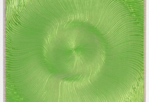 Coalescense (Ivory, Iridescent Green, Yellow )