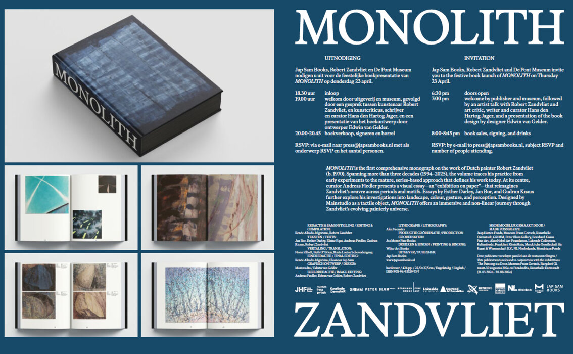 Robert Zandvliet: Book launch of Monolith