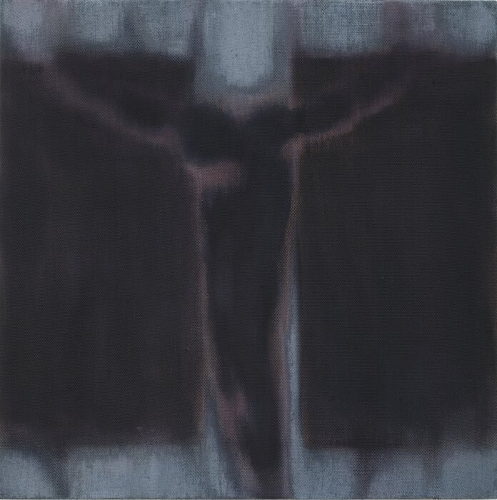 Crucifix Study IV (black, grey)