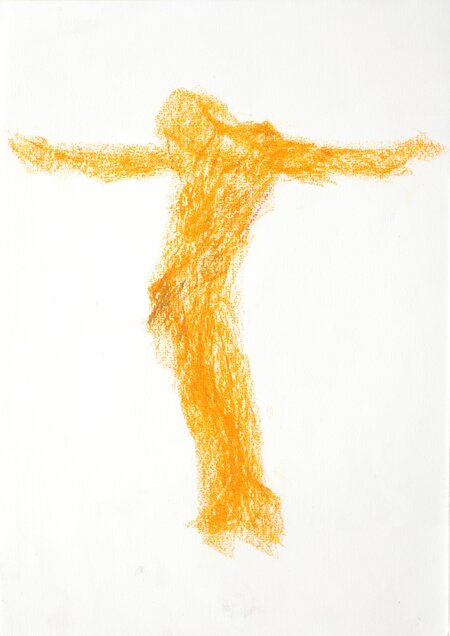 Untitled (Kruzifix Skizze)