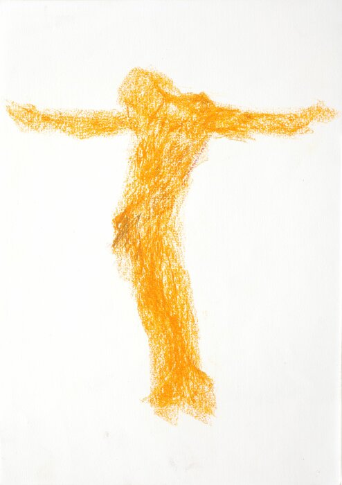 Untitled (Kruzifix Skizze)