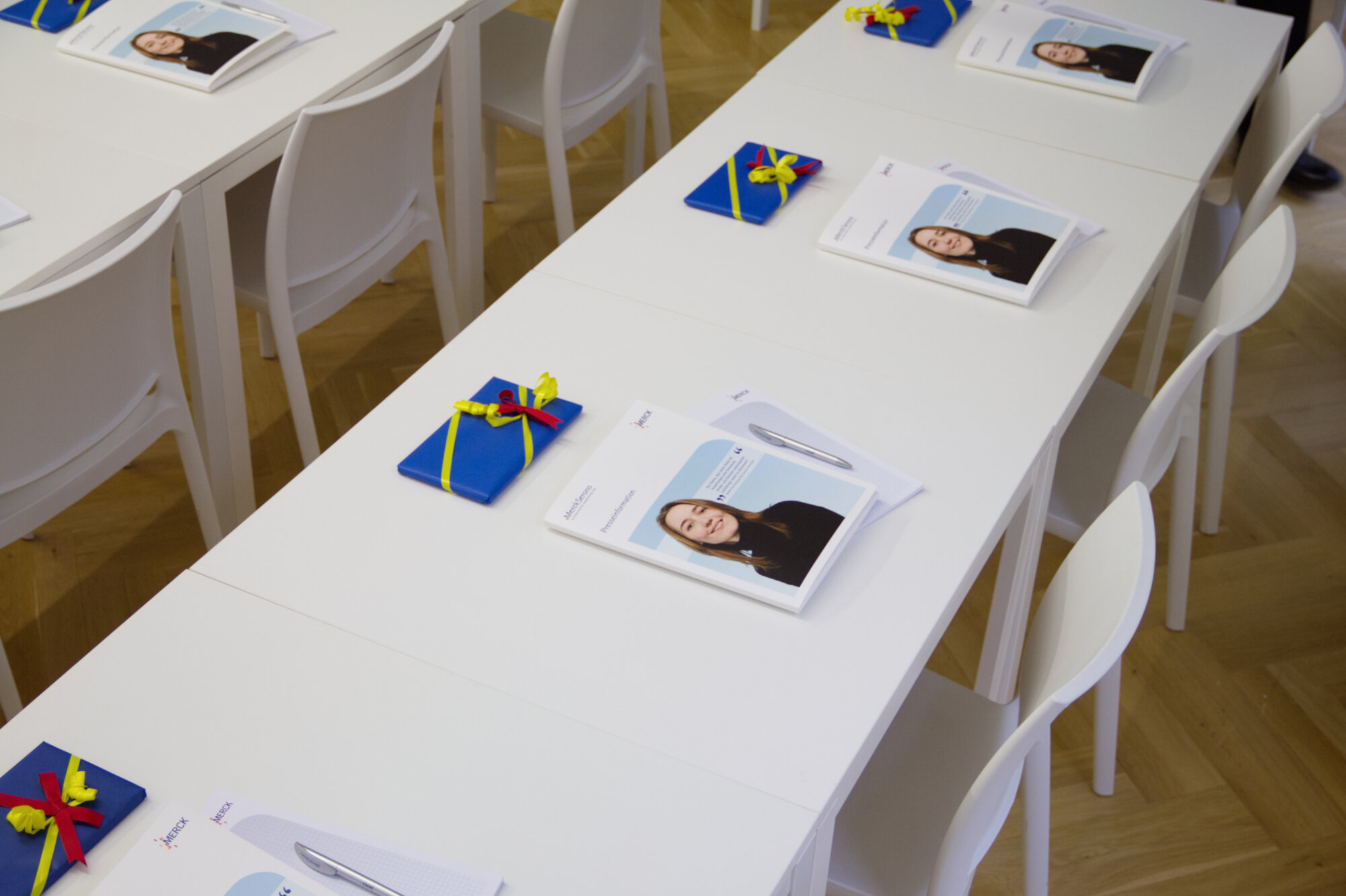 Pressekonferenz in der Galerie Bernhard Knaus Fine Art, Frankfurt