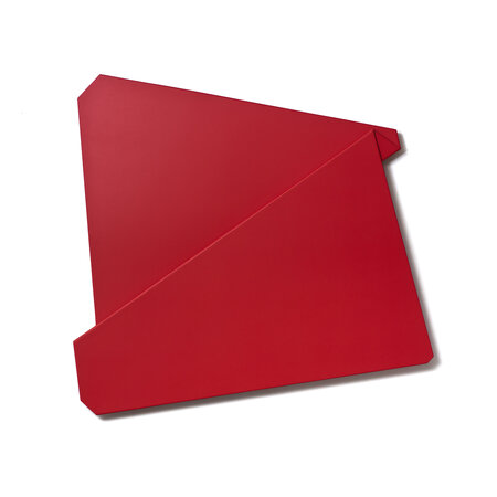 Large Red Folded Flat 08