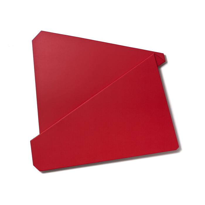 Large Red Folded Flat 08