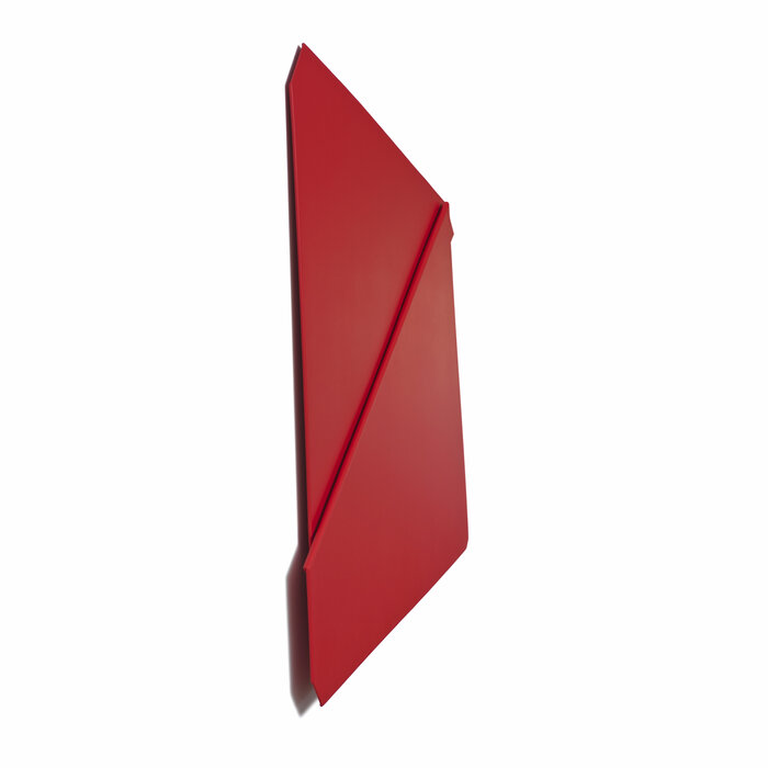 Large Red Folded Flat 08