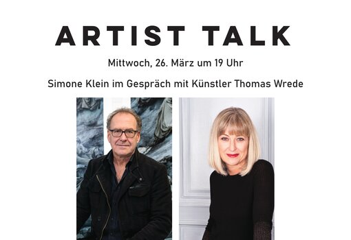 Artist Talk: Simone Klein in conversation with artist Thomas Wrede