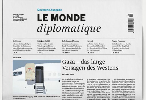 Daniel Rich illustriert die aktuelle deutsche Printausgabe der LE MONDE diplomatique