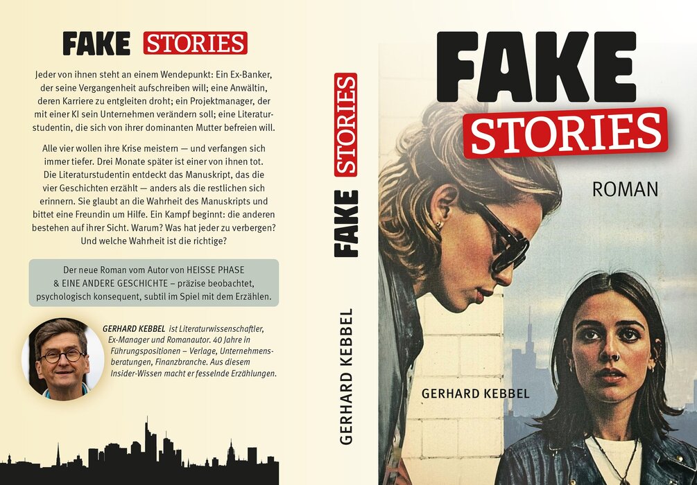 Art meets Literature: Lesung zum Roman "Fake Stories" mit Gerhard Kebbel
