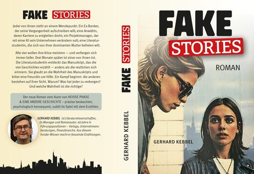 Art meets Literature: Lesung zum Roman "Fake Stories" mit Gerhard Kebbel
